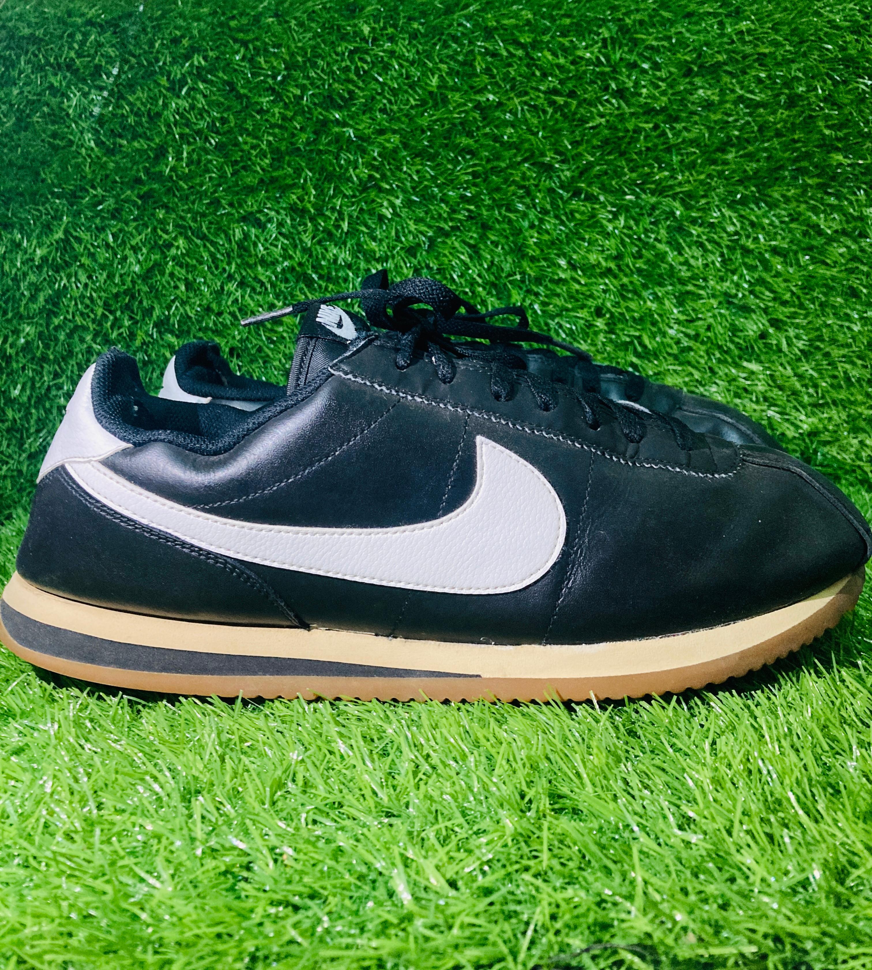 Nike Cortez Classic Leather 'Black White Gum' — view 1