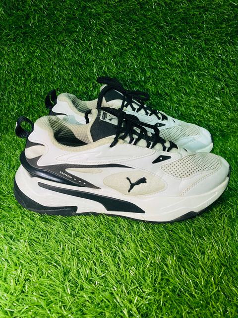 Puma RS-Fast "Monochrome White / Black" Sneakers — view 1