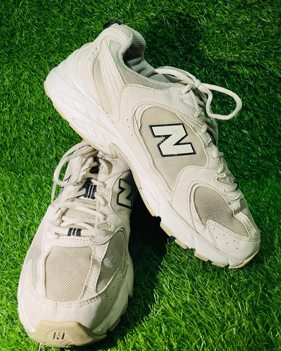 New Balance 530 "Off-White / Cream" Retro Sneakers — view 1