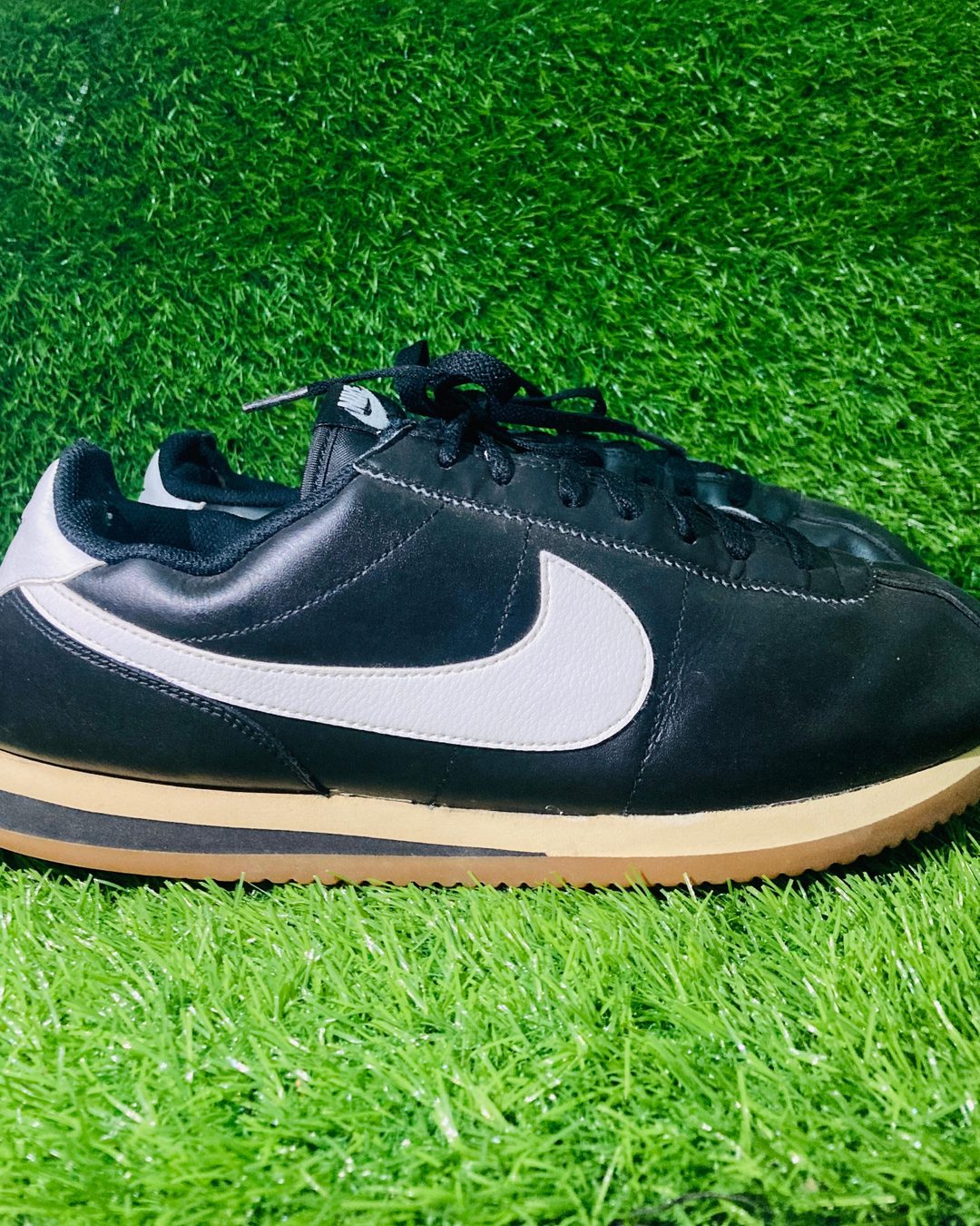 Nike Cortez Classic Leather 'Black White Gum' — view 1