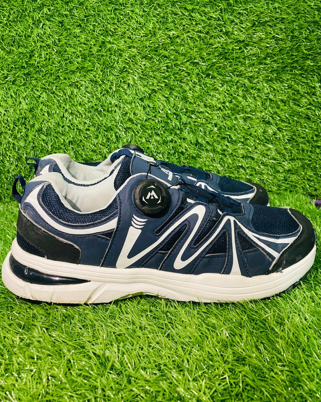 HangTen Men's Lightweight Dial Shoes (Navy Blue / White / Black) — view 1