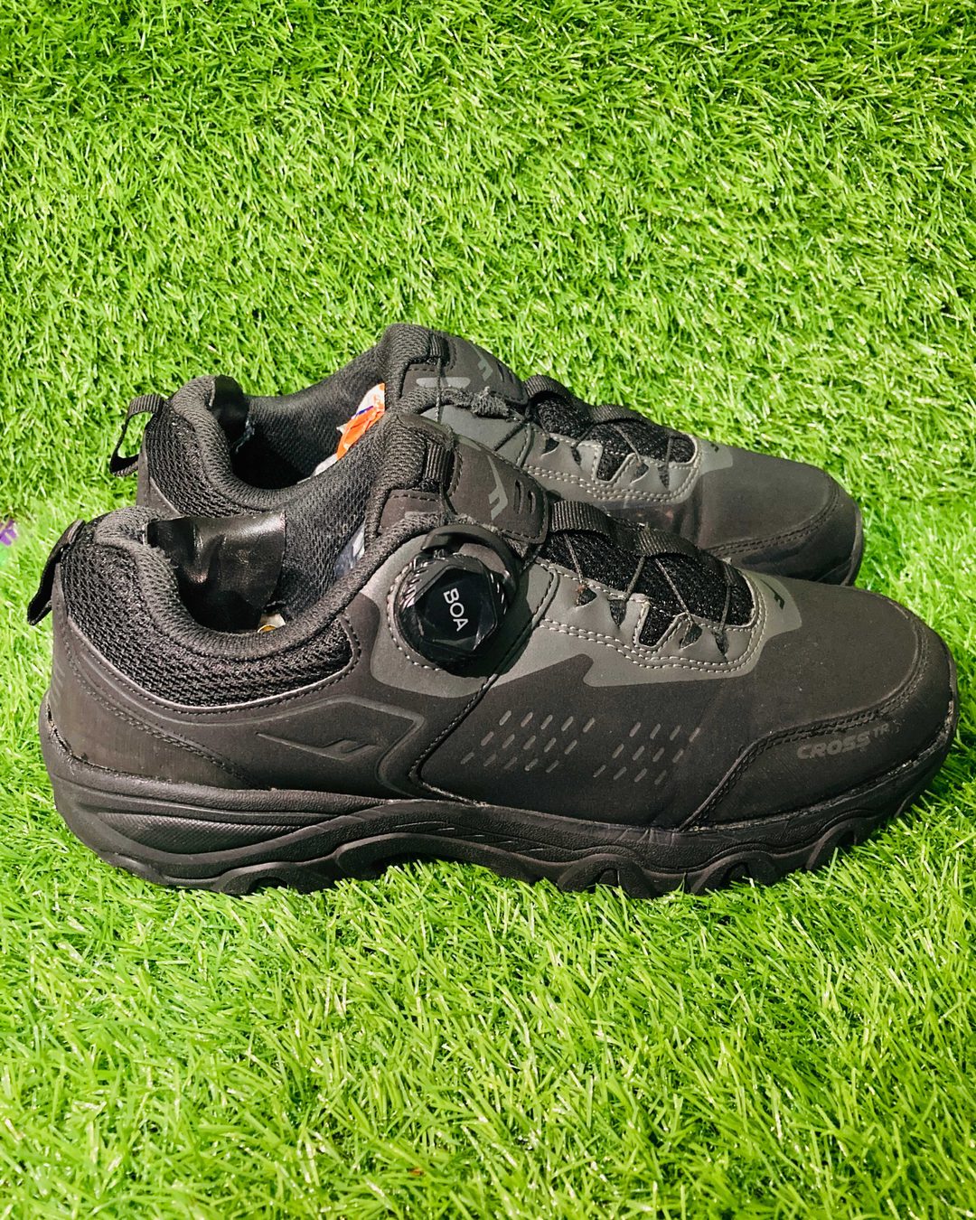 Prospecs Cross BOA Outdoor Trekking Shoes (All Black / Dark Charcoal) — view 1